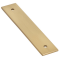 Emtek 86435 Art Deco Backplate for Pull- Satin Brass