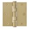 Emtek 3.5 Ball Bearing Hinge in Satin Brass