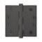 Emtek 4x4 Steel Hinge in Oil Rubbed Bronze finish