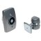 Rixson 994M Electromagnetic Door Holder, Wall Mounted Adjustable Armature, Aluminum Painted Finish