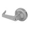 Accentra AU-441F-2802 Rose Lever Trim, Nightlatch, Key-in-Lever, Augusta Lever, Aluminum Painted Finish