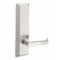 Accentra AU-628F Escutcheon x Lever Trim, Passage / Dummy, Augusta Lever, Satin Stainless Steel Finish