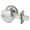 Accentra D242 Communicating Door Deadbolt, Blank Plate with Thumbturn, Grade 2 - QUICKSHIP, Satin Chrome Finish