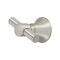 Deltana 88 Bath Series, Double Robe Hook Satin Nickel (US15) Finished