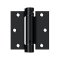 Deltana DTDSH35, Single Acting Spring, Paint Black (US1B), Full Mortise