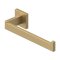 Deltana MM Bath Series, Towel Holder, Single Post Satin Brass (US4) Finished