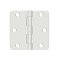 Deltana DTS33R4, Plain Bearing, Pained White, Full Mortise
