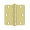 Deltana DTS35R4HD, Plain Bearing, Polished Brass (US3), Full Mortise