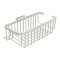 Deltana Wire Basket, Deep, Rectangular With Hook Polished Nickel (US14) Finished