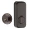 Emtek 8455 Low Profile Brass Deadbolt, EMPowered Smart Lock, Single Cylinder, Oil Rubbed Bronze (US10B)