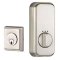 Emtek EM8468 Rectangular Brass Deadbolt, EMPowered Smart Lock, Single Cylinder, Oil Rubbed Bronze (US10B) Finish