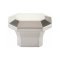 Emtek #86613 Hollywood Regency Colection, Riviera Rectangular Cabinet Knob, Satin Nickel (US15) Finish