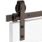 Emtek Classic Face Mount Barn Door Hanger in US10B Finish