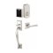 Emtek EMP0105 EMPowered Motorized Touchscreen Keypad Entry Set With Franklin Grip, Oil Rubbed Bronze (US10B) Finish