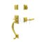 Emtek 4413MNG Franklin Entry Set with Manning Lever (US4)