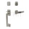 Emtek 4715BRL Entry Set in Polished Nickel - Lifetime Finish (US14)