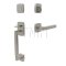 Emtek 4715FRL Entry Set in Polished Nickel - Lifetime Finish (US14)