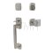 Emtek 4715MSC Tubular Entry Set in Satin Nickel Finish (US15)