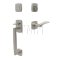 Emtek 4715MC Entry Set in Satin Nickel Finish (US15)