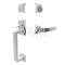 Emtek 4716BRL Entry Set in Polished Chrome Finish (US26)