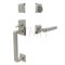 Emtek 4716FRL Entry Set in Polished Nickel Finish (US14)