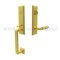 Emtek 4717LSHA Entry Set in Satin Brass Finish (US4)