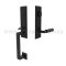 Emtek 4717LSTR Entry Set in Flat Black Finish (US19)