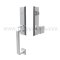 Emtek 4717SQU Entry Set in Polished Chrome Finish (US26)