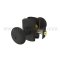 Emtek 5114WC Key In Knob #4 Rosette w/ Winchester Knob, Entry FB