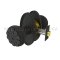 Emtek 54014PT Keyed In Knob #14 Rosette w/ Petal Knob, Entry FB