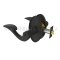 Emtek 54014SN Key In Lever #14 Rosette w/ Siena Lever, Entry FB