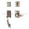 EMTEK Ares Entry Lock with Breslin Lever, Polished Nickel US14 Finish