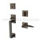 EMTEK Baden Entry Lock with Mercury Lever, USB10B Finish