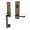 EMTEK Davos Entry Lock with Argos Lever, USB10B Finish