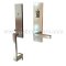 EMTEK Davos Entry Lock with Sion Lever, Satin Nickel US15 Finish