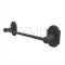 Emtek 23024 Sandcast Bronze Towel Bar with #1 Rosette