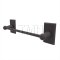 Emtek 23024 Sandcast Bronze Towel Bar with #3 Rosette