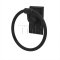 Emtek 2501 Wrought Steel Towel Ring with #3 Rosettee - FBS