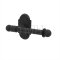 Emtek 2503 Wrought Steel Paper Holder Bar Style with #1 Rosettee - FBS