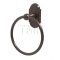 Emtek 2601 Traditional Brass Towel Ring with #8 Rosette (US10B)
