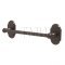 Emtek 26024 Traditional Brass Towel Bar with #8 Rosette (US10B)