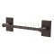Emtek 26024 Traditional Brass Towel Bar with Arts & Craft Rosette (US10B)