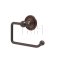 Emtek 2604 Traditional Brass Paper Holder Bar with Brass Rope Rosette (US10B)