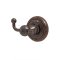 Emtek 2609 Traditional Brass Double Hook with Brass Ribbon & Read Rosette (US10B)