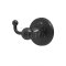 Emtek 2609 Traditional Brass Double Hook with Brass Watford Rosette (US19)