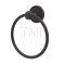Emtek 2701 Tuscany Bronze Towel Ring with #12 Rosette (FB)