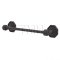 Emtek 27024 Tuscany Bronze Towel Bar with #15 Rosette (FB)