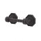 Emtek 2704 Tuscany Bronze Paper Holder Spring Rod Style with #15 Rosette (FB)
