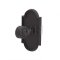Emtek 2706 Tuscany Bronze Single Hook with #11 Rosette (FB)