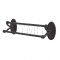 Emtek 27081 Tuscany Bronze Double Towel Bar with #14 Rosettes (FB)